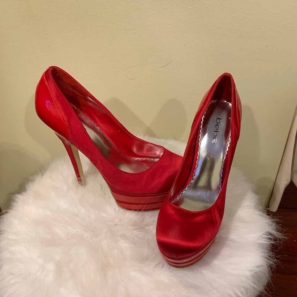 bebe Red Heels 👠
